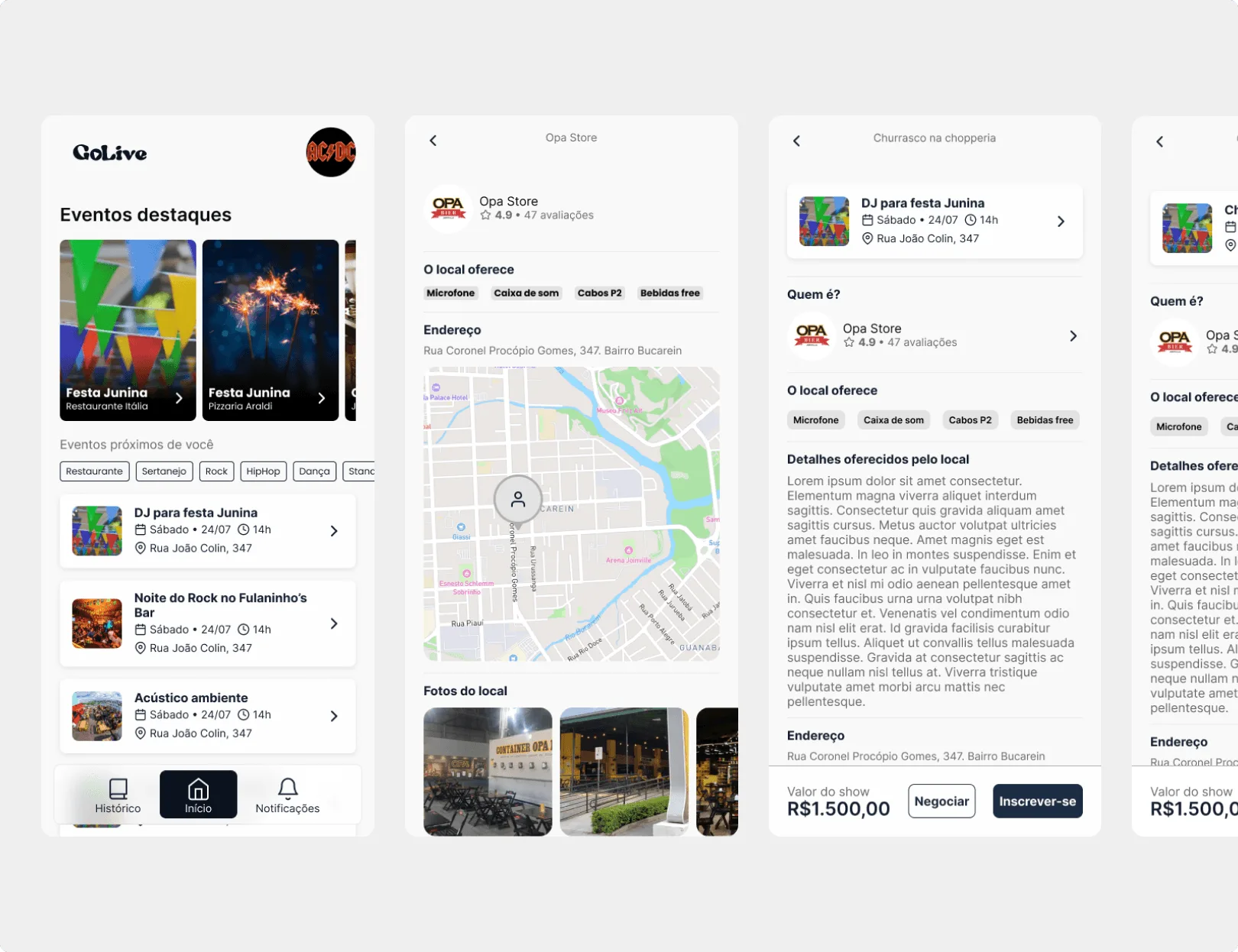 Personas, Flows & UI Design